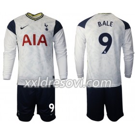 Tottenham Hotspur Gareth Bale 9 Domaći Dječji Komplet Dresovi za Nogomet 2020-2021 Dugim Rukavima (+ kratke hlače)